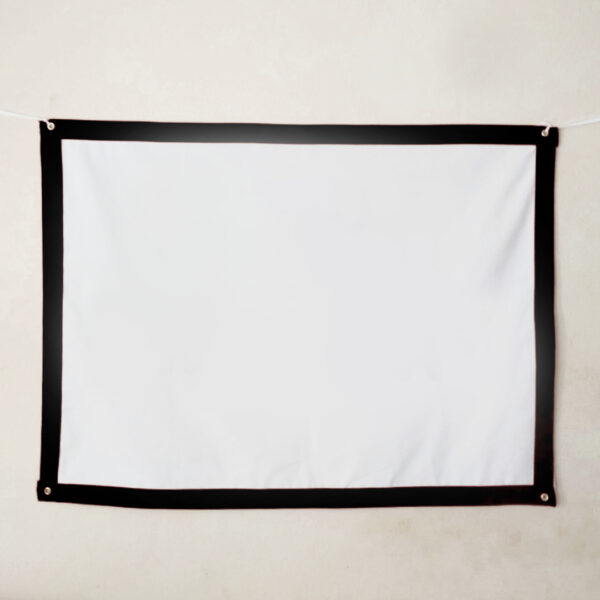 Kanvas Baskısız Boş Banner Afiş Çerçeveli 70X100 cm - Görsel 5